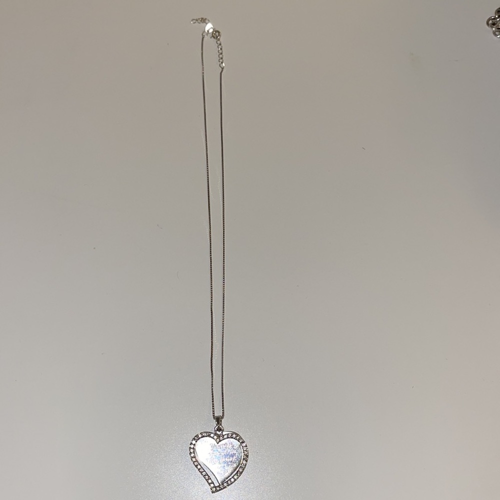 Things Remembered Heart Pendant Necklace Size OS Color Silver
